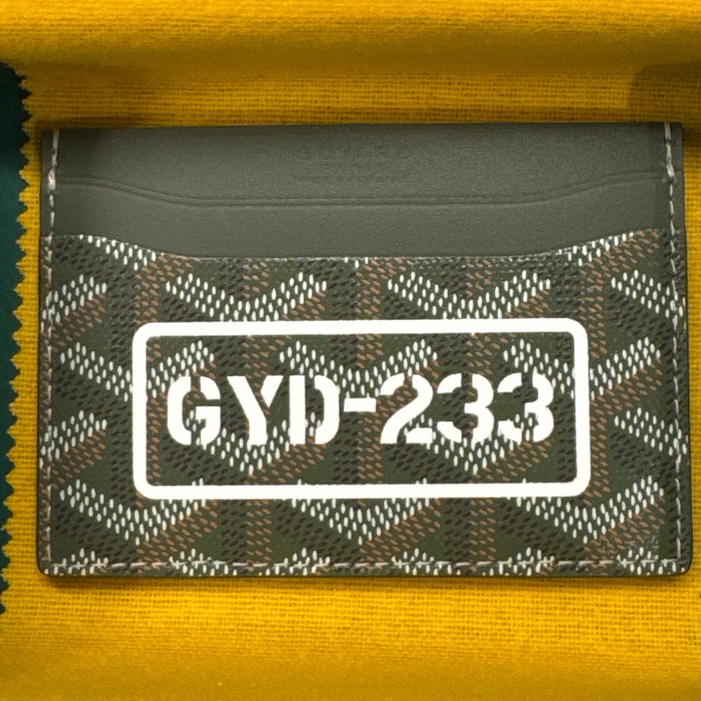 NEW limited edition Goyard st sulpice card holder